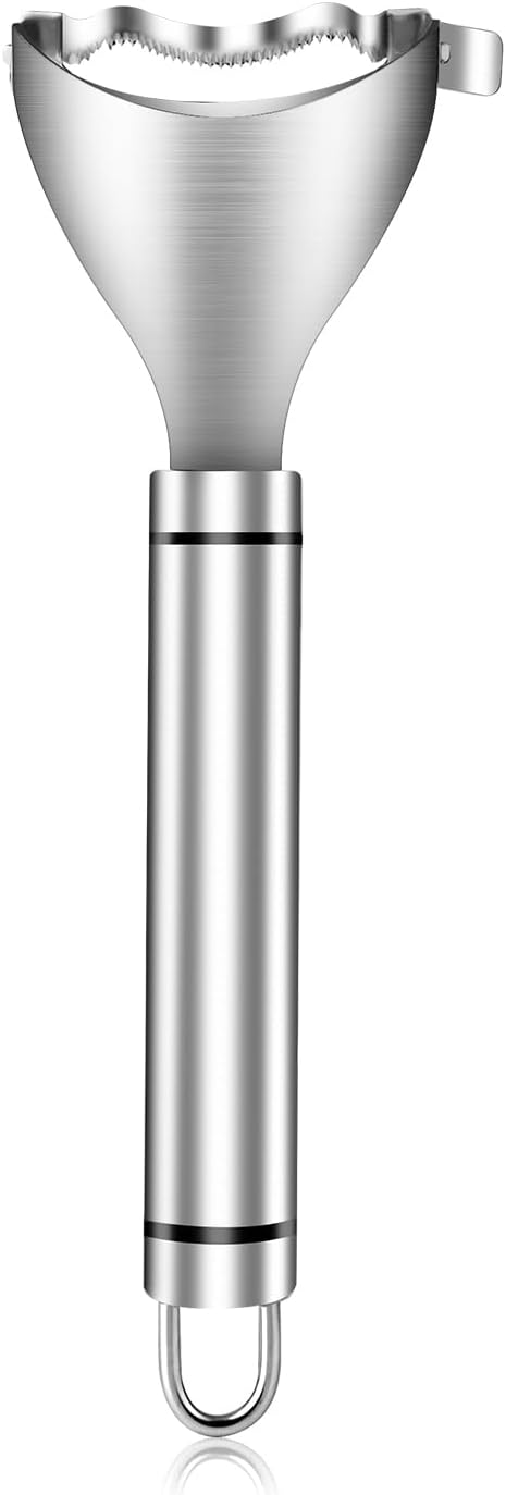 Magic Corn Peeler – Stainless Steel Corn Cob Stripper with Ergonomic Handle