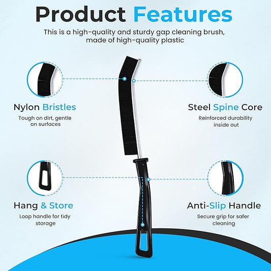 Hard Bristle Gap Cleaner for Tight Spaces