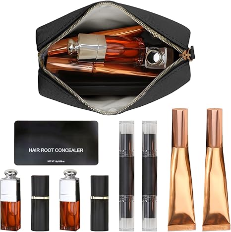 Leather Makeup Bag for Travel