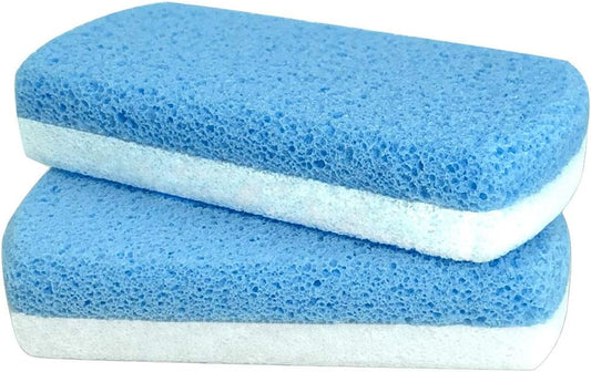 Glass Pumice Stone for Feet (Pack of 2) – Callus Remover Foot Scrubber
