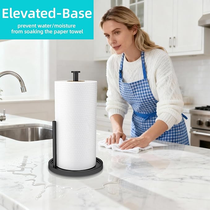 Stainless Steel Countertop Paper Towel Holder