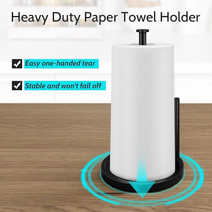 Stainless Steel Countertop Paper Towel Holder